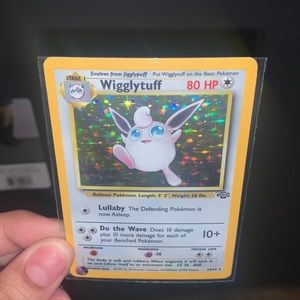 1999 Jungle Rare Wigglytuff #16 Holo